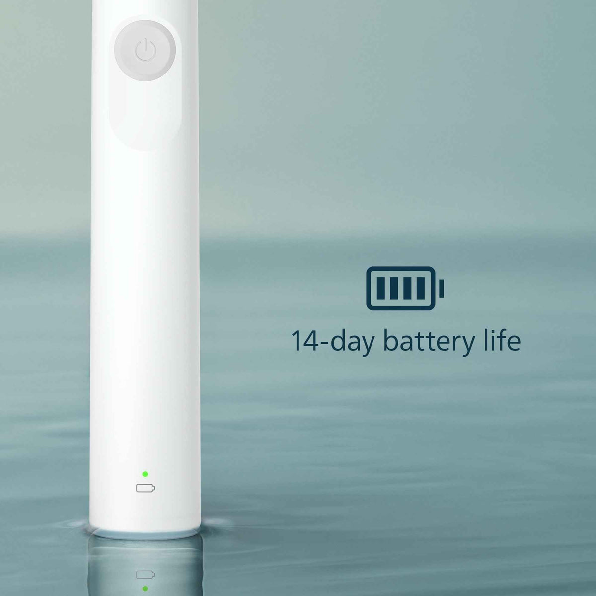 Philips Sonicare 1100 Series Electric Toothbrush - Sonic Toothbrush with Advanced Sonic Technology, EasyStart,