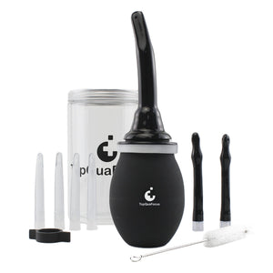 TopQuaFocus 14.5OZ Large Enema Bulb Kit Douche Bulb for Men Women Colon Cleaning Feminine