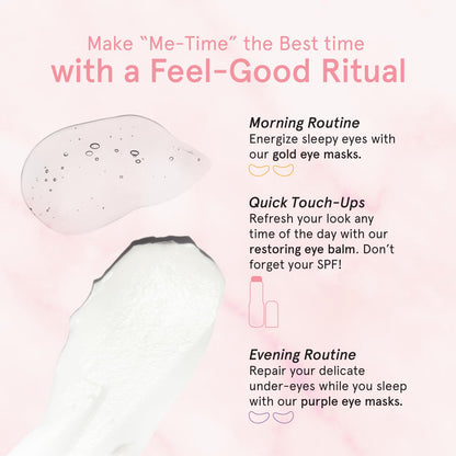 grace & stella Retinol & Caffeine Eye Brightener Balm Stick (3.5g) - Travel-Size Anti-Aging Treatment for Dark Circles, Puffiness & Wrinkles | Vegan Eye Cream Stick