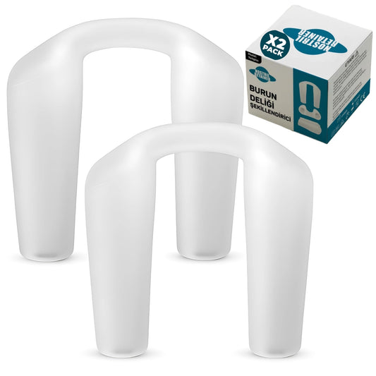 Nostril Retainer (2 Pack – Different Sizes) | Nose Splint for Rhinoplasty Recovery | Nasal Retainer Rhinoplasty | Nose Retainer | 100% High Grade Silicone | Nostril Retainer Rhinoplasty | Sizes (6-7)