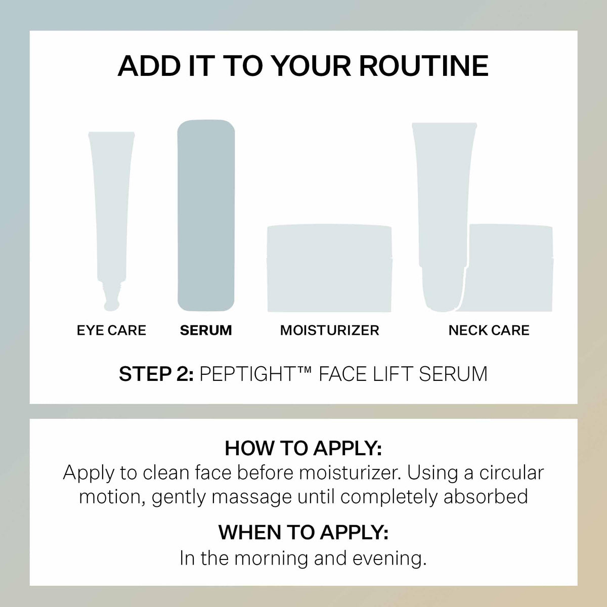 StriVectin Peptight™ Face Lift Serum (30 mL) - Tightening & Brightening Peptides for Wrinkles and Facial Contours