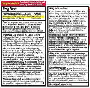 Percogesic Extra Strength Pain Relief | Aspirin Free Dual Action Relief | 40 Coated Caplets (6 Pack) PercogesicBuy Supplements Australia