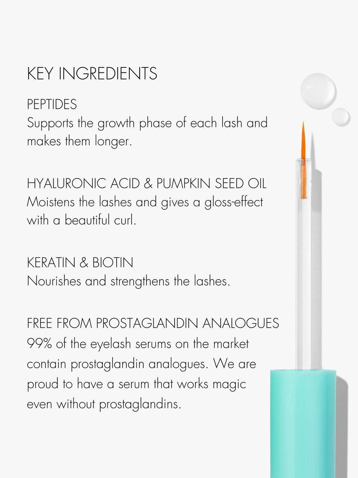 SWEED Eyelash Growth Serum – Peptide & Biotin Complex (5ml)