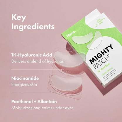 Hero Cosmetics Mighty Patch™ for Tired Eyes - Soothing Hydrogel (6 Count)