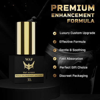 Male Enhancement Extra Strength Massage Grow Cream – Luxurious Men's Power Re-Vitalize Massage Enlargement Gel with Natural Oil for Increase Size, Huge Thickness, Strength and Prolonged Performance