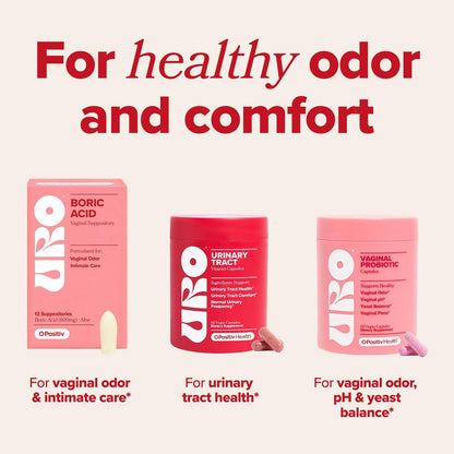 URO Urinary Tract Health Supplement with Pacran Cranberry - 30-Day Supply