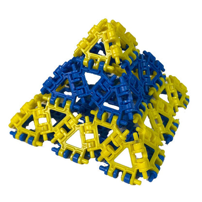 Incredibly Interconnectable Toys That Hinge Toy 82 Piece Green + Pink Set, Animal + More STEM Construction Toy Building Set