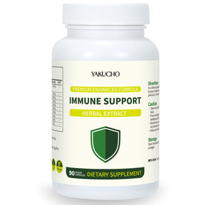 Herbal Immune Support Supplement, Vegan Capsules with Japanese Knotweed, Cat’s Claw, Skullcap & Sanguinolenta, Supports Immune Health & Overall Wellness, Gluten-Free YakuchoBuy Supplements Australia