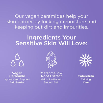 Pacifica Vegan Ceramide Barrier Eye Cream - Hydrating Under Eye Moisturizer for Sensitive Skin - Fragrance-Free Treatment (0.5 fl. oz)