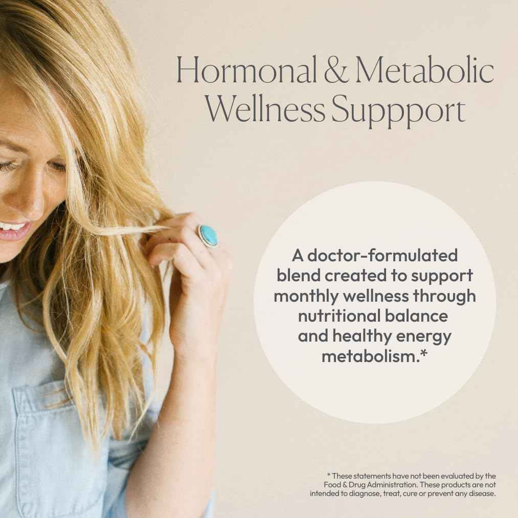 Papillex Endo Well - Women’s Cycle Support - Monthly Wellness, Muscle Function & Energy Metabolism - Magnesium, Pea, DIM & Ashwagandha - Doctor-Formulated, Clean Ingredients