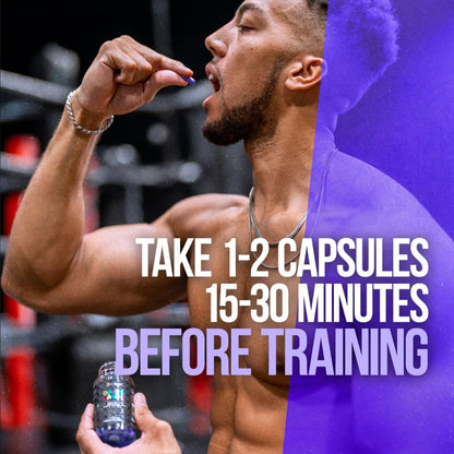 ALPHA LION Gains Candy, Supplement Pills that Support Weight Loss, Appetite Suppressant, Keto-Diet Friendly, Decrease Body Fat, Upgrade Energy & Workout Performance, 60 Capsules (MitoBurn)