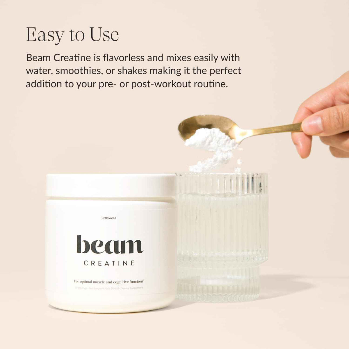 BEAM Creatine + Colostrum Bundle - Micronized Creatine Monohydrate for Strength, Power & Recovery with Grass-Fed Bovine Colostrum for Immune, Gut Health & Muscle Support - Third-Party Tested