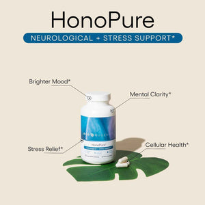 ecoNugenics Brain Health Supplement Bundle - PectaSol Modified Citrus Pectin Fiber + HonoPure Magnolia Bark Extract - Nootropic Pack for Sleep, Stress Relief, Cognitive Function, GABA Support