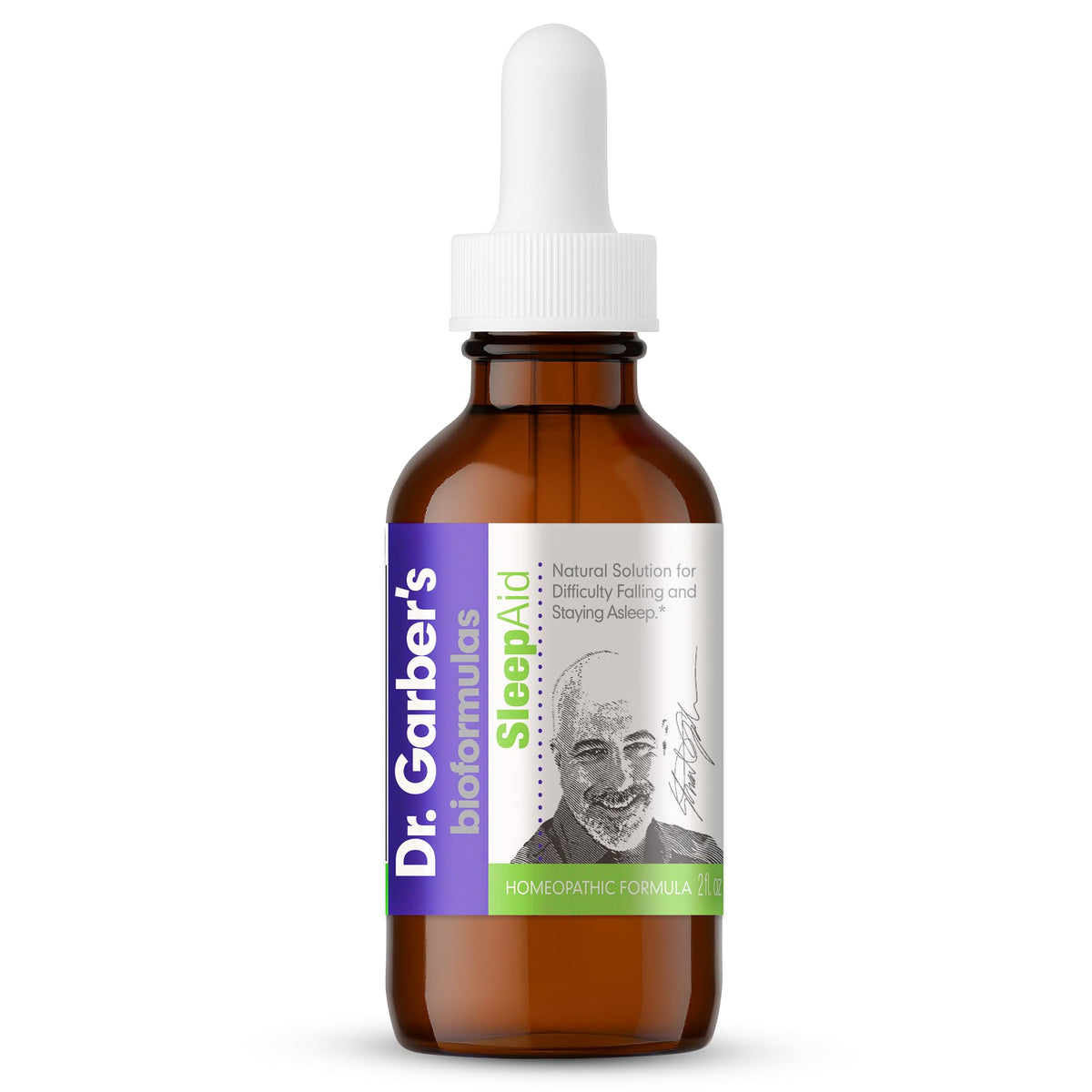 Dr. Garber's Natural Solutions Sleep Aid Oral Drops - Gemmotherapy Liquid Supplement: Supports a Safe & Healthy Sleep Cycle, Calmness & Relaxation - 60ml