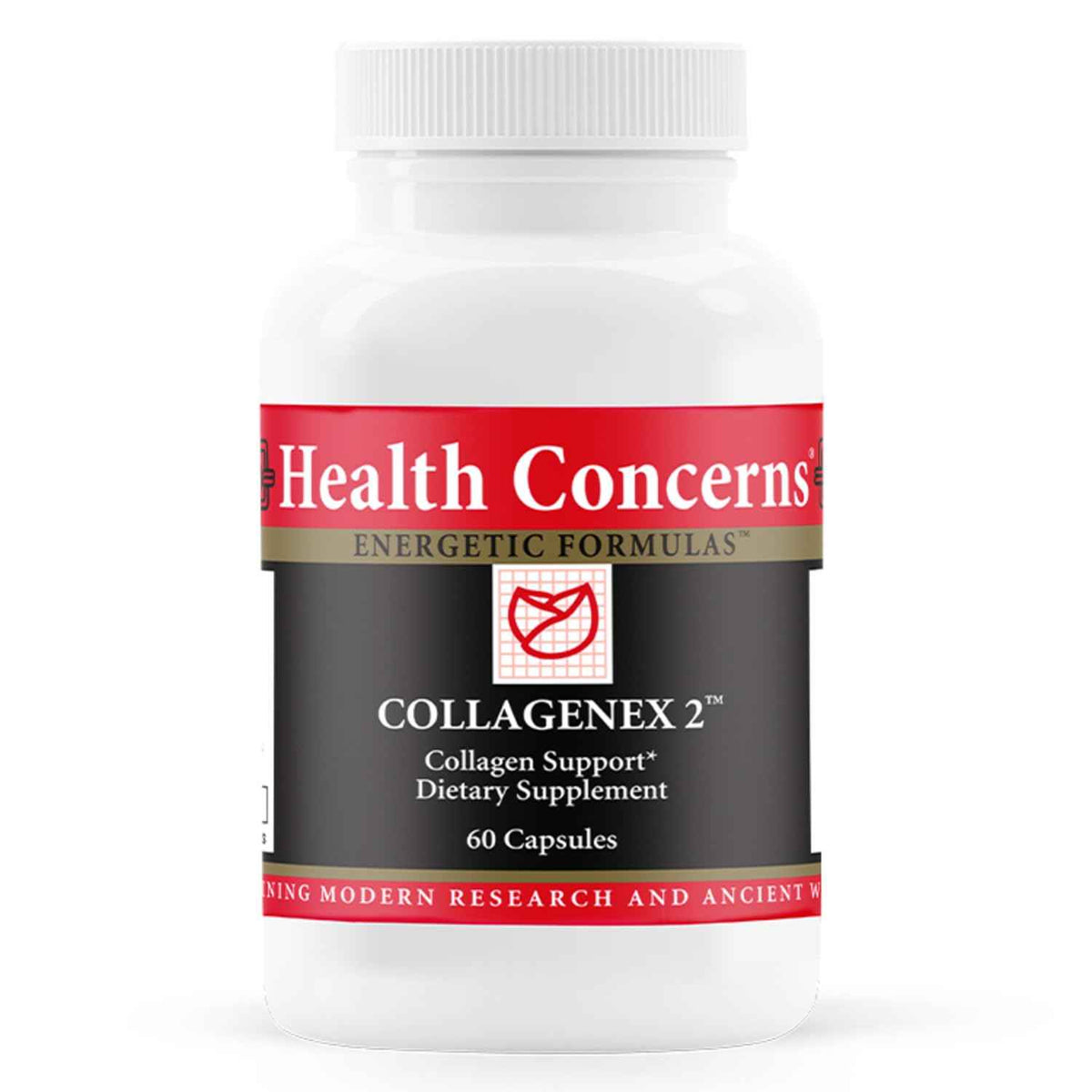 Health Concerns Collagenex 2 - Collagen Supplement for Joint Support & Flexibility - Natural Eggshell Membrane for Men & Women - Connective Tissue Support - Chinese Herbal Supplement - 30 Capsules