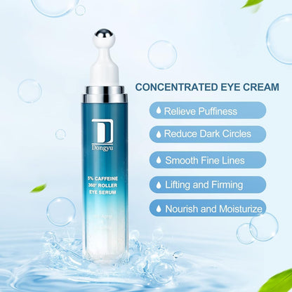 Upgraded Caffeine Eye Serum (15ml) – Instant Morning Wake-Up for Dark Circles, Puffiness & Sagging Eyelids