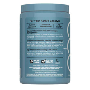 NeoCell Collagen Bio-Peptides Powder - 10oz - Super Hair, Skin, and Nails - Superior Absorption - Grassfed Protein Supplement