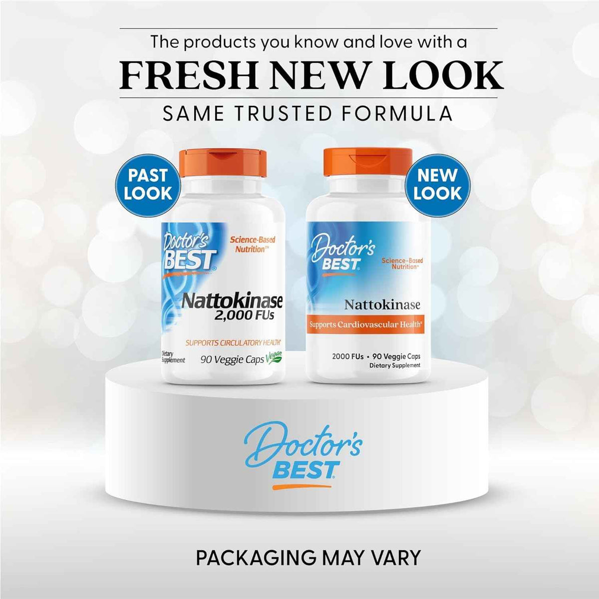Doctor's Best Nattokinase, Non-GMO, Vegan, Gluten Free, 270 Veggie Caps