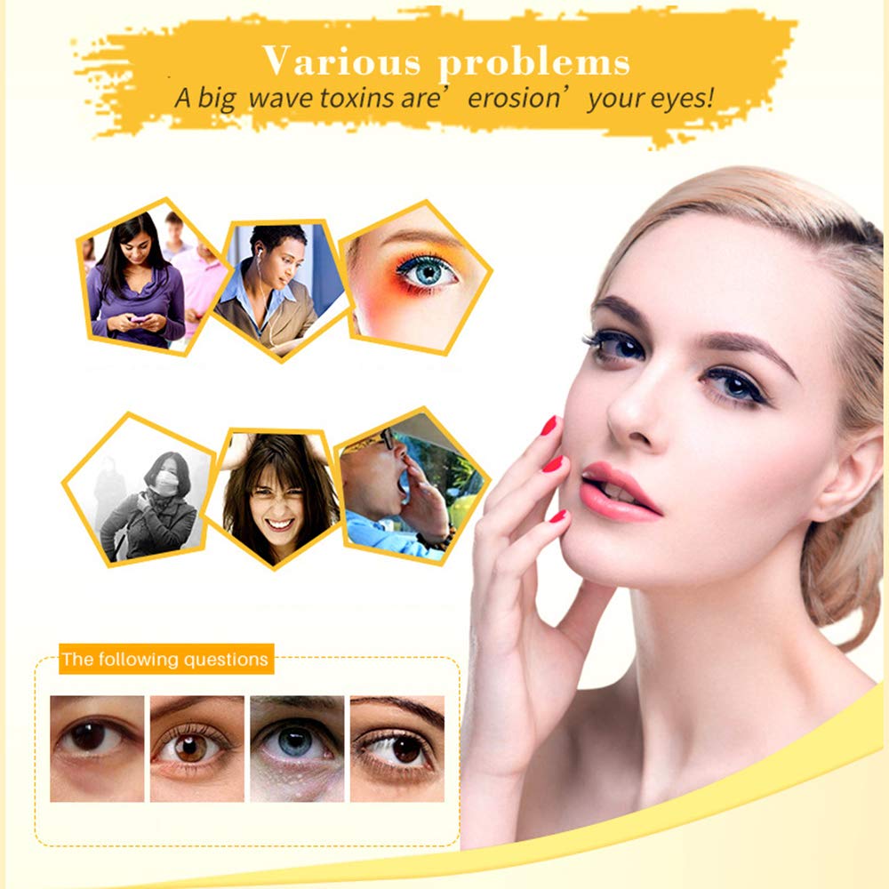 Felico Black Crystal Collagen Under Eye Patches (30 Pairs)
