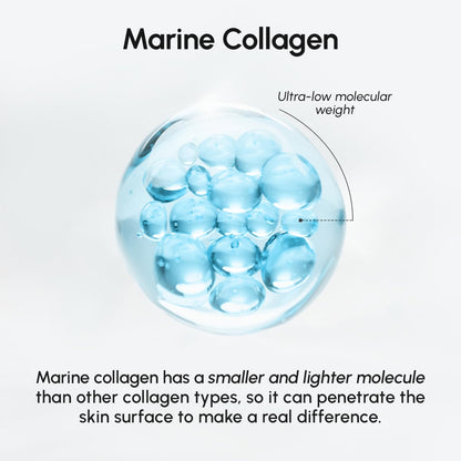 MAREE Pink Eye Gels - Marine Collagen Under Eye Patches with Rose Water for Dark Circles & Puffy Eyes