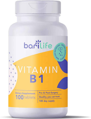 Bari Life Complete Bariatric Vitamin Formula Tablets and Bariatric Balance - Probiotic Supplement and Vitamin B1
