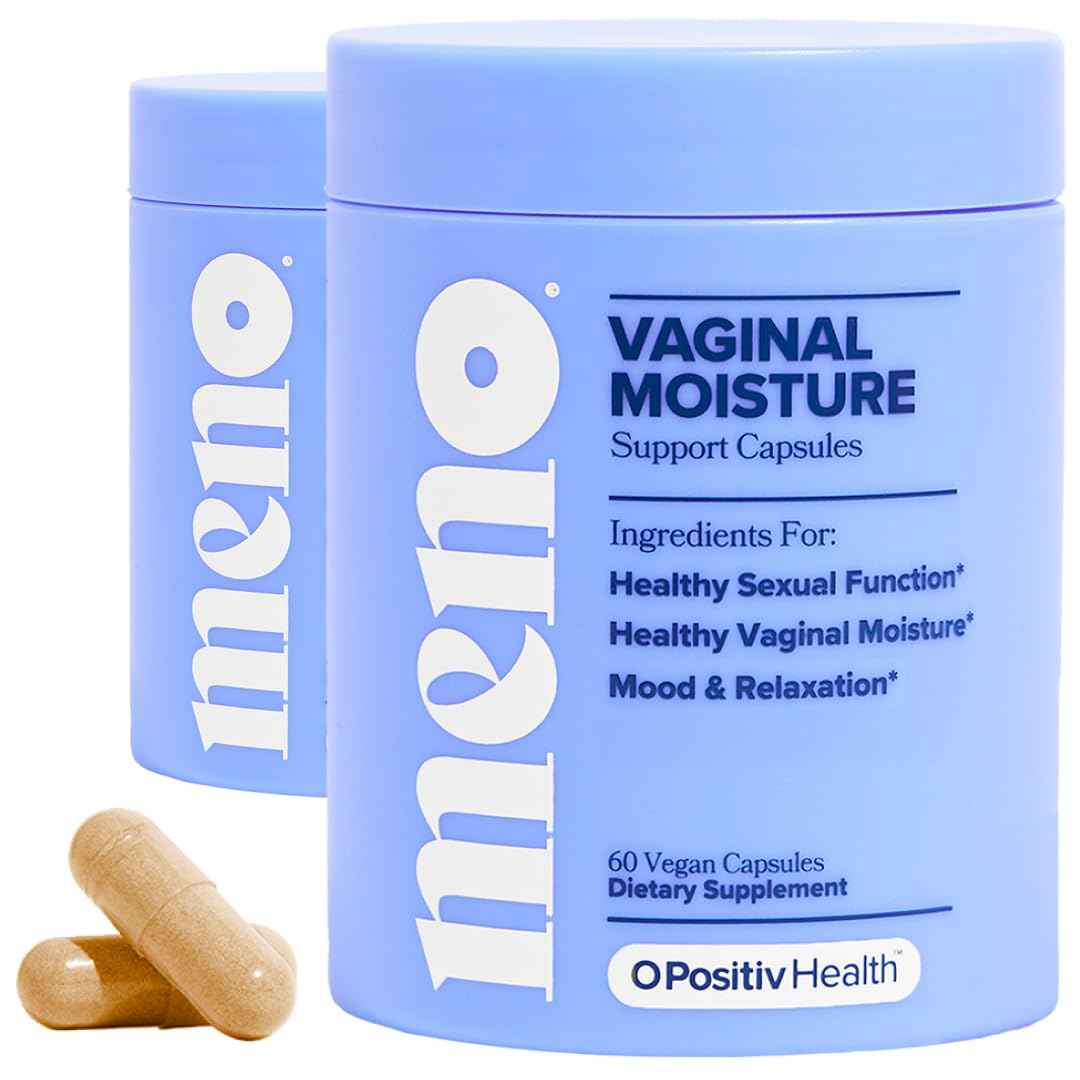 MENO Vaginal Moisture - Hormone-Free Capsules with Maca Root– 30-Day Supply