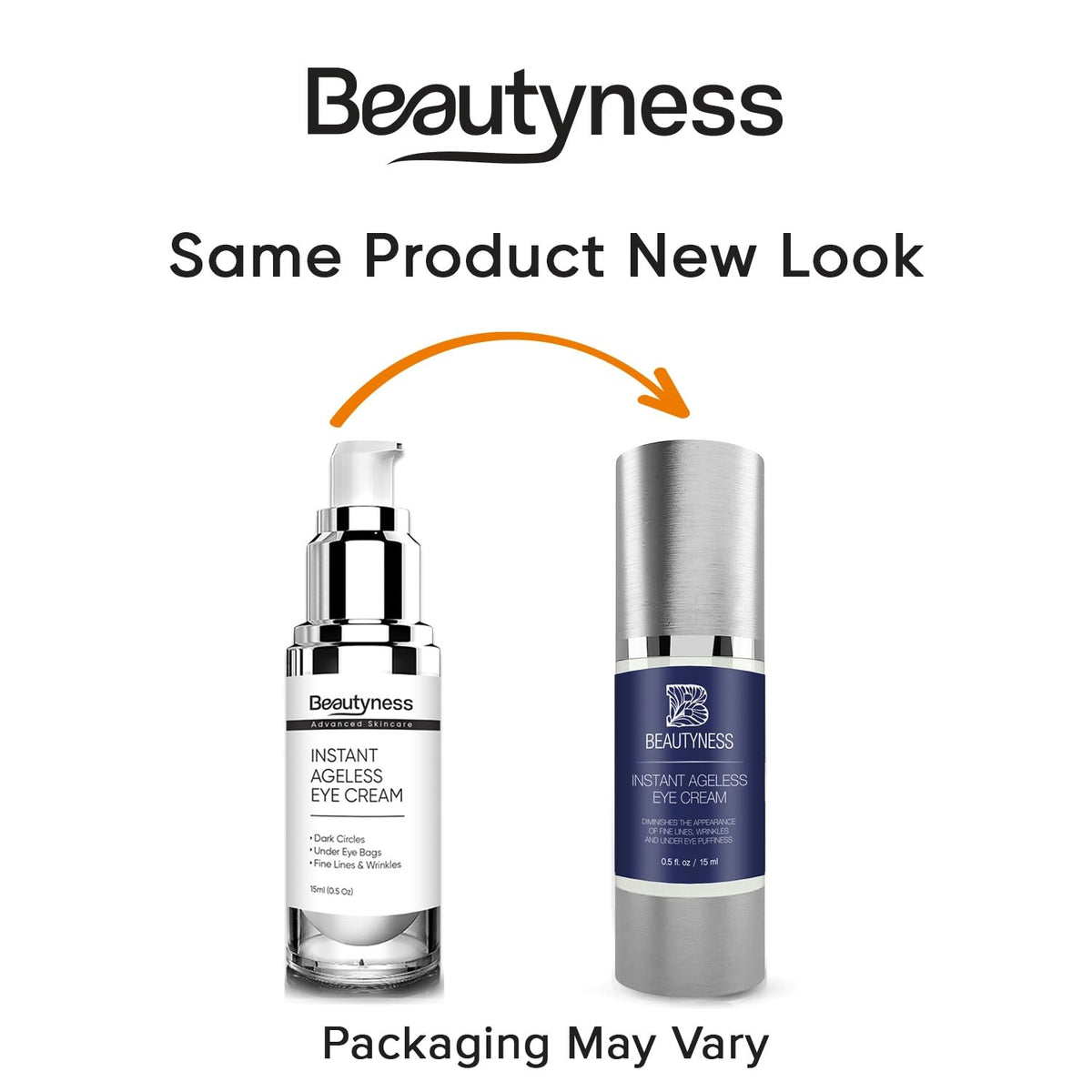 Instant Ageless Eye Cream – Firming Eye Cream for Under Eye Bags, Wrinkles & Dark Circles