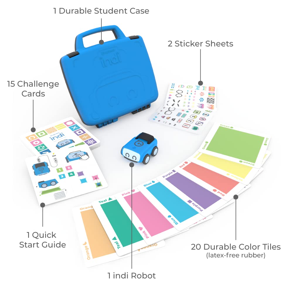 Sphero Indi Student Kit Screenless Coding Robot for Ages 4+