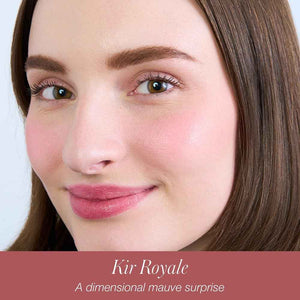 RMS Beauty Redimension Hydra Powder Blush - Hydrating Talc Free Blush for Cheeks - Luminous Shimmer Blush with Jojoba Oil - 0.15 oz