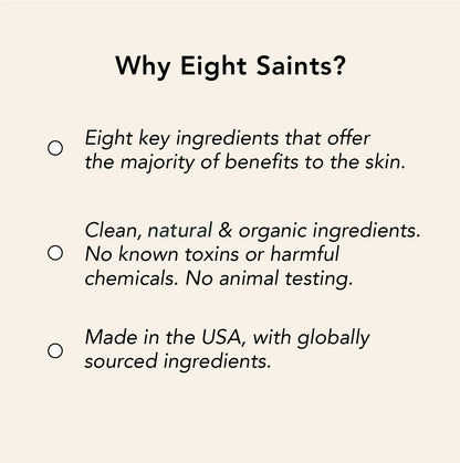 Eight Saints Wonder-fill Plumping Eye Cream (0.5 oz) – Natural & Organic Anti-Aging Treatment for Wrinkles, Dark Circles & Puffiness