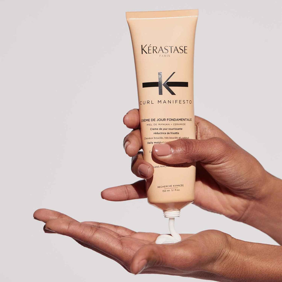 Kérastase Curl Manifesto Crème de Jour - Enhances Curls, 5.07 Fl Oz