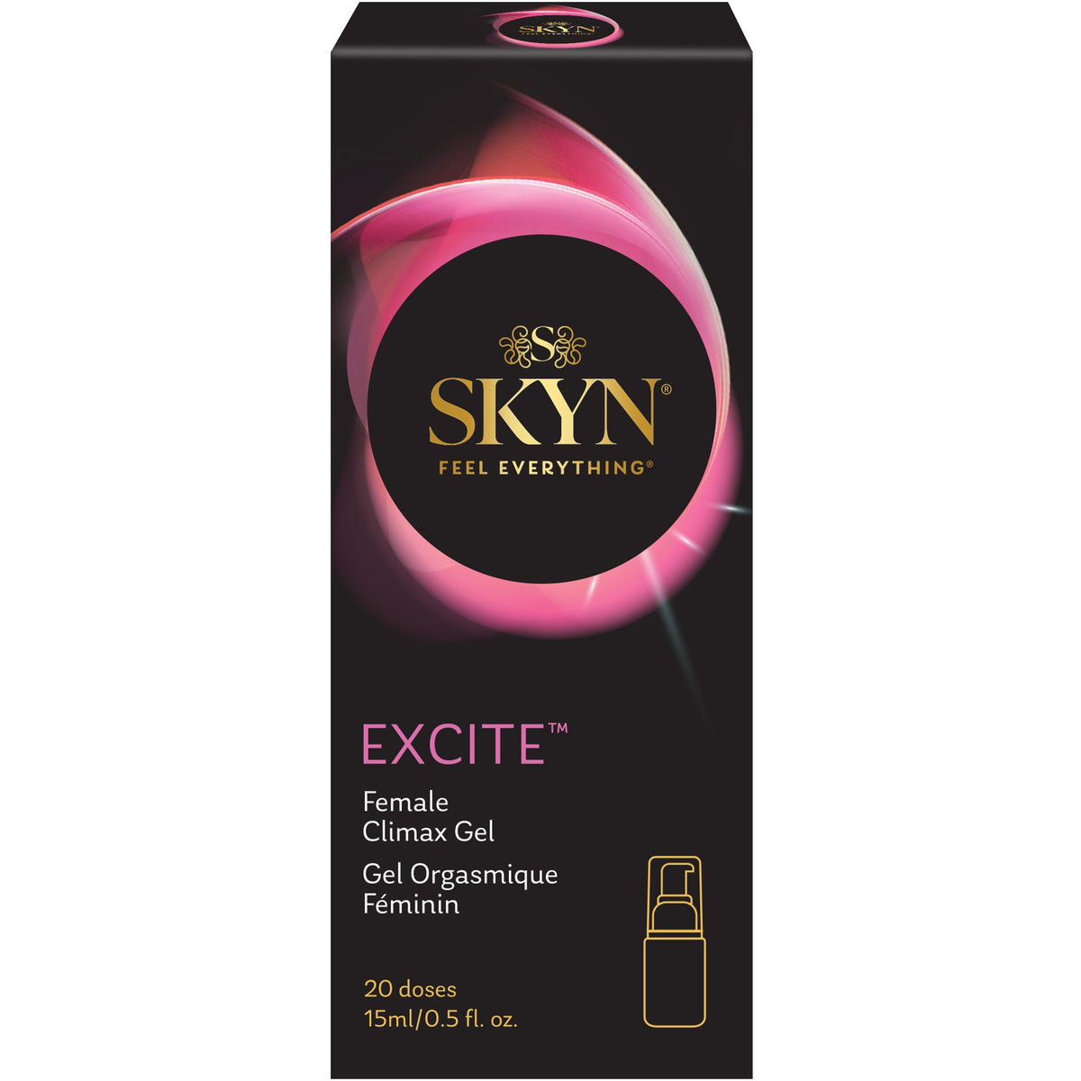 SKYN EXCITE Female Sexual Stimulating Gel, 0.5 Ounce