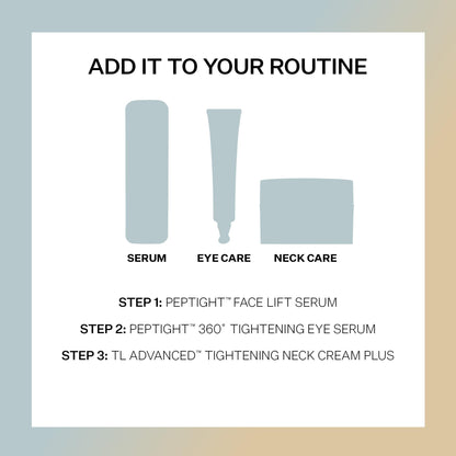 StriVectin Tighten & Lift Anti-Aging Trio Kit - 3-Piece Peptide Set for Face, Eyes & Neck (Wrinkles & Firming)