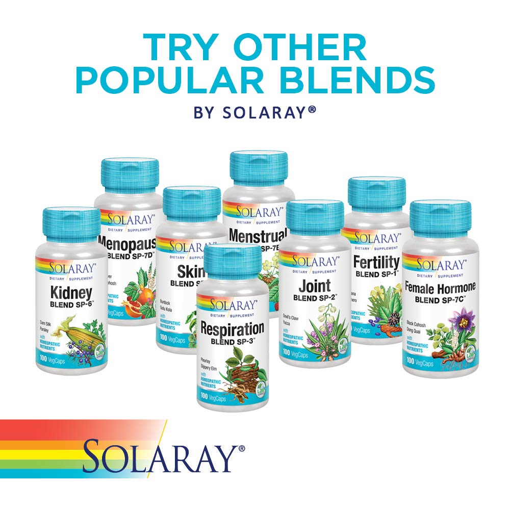 SOLARAY Hair Blend SP-38 | Herbal Hair Support | 100 VegCaps