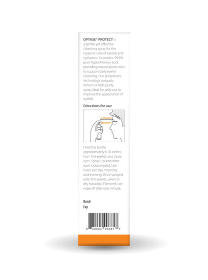 Optase® Protect Eyelid Cleansing Spray, 100 ml