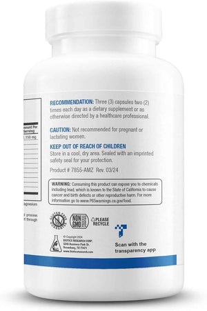 BIOTICS RESEARCH KappArest Turmeric Capsules Supplement - Curcuma Curcumin, Boswellia, Propolis, Ginger, 1150mg/Svg, Supporting Ease, Comfort & Non-Swelling, Antioxidant High Absorption 180 Capsules