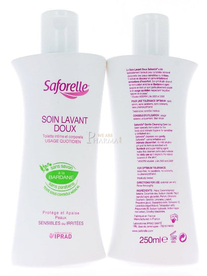 Saforelle Gentle Cleansing Care 2X250ml