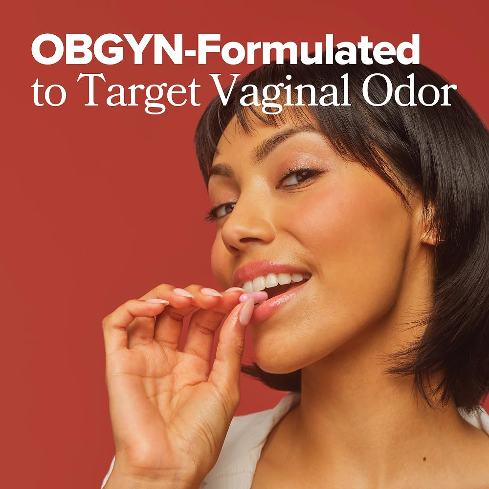 URO Vaginal Probiotics for Odor, Flora & pH Balance - 30-Day Supply