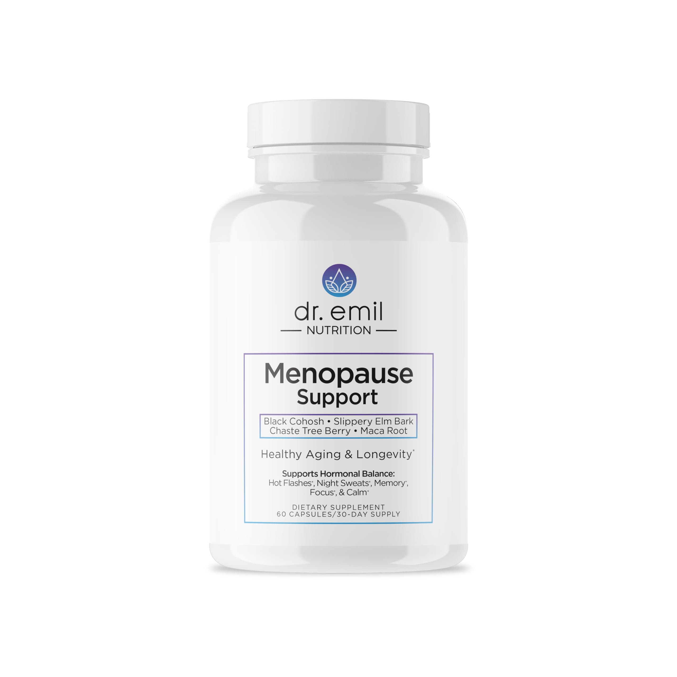 DR EMIL NUTRITION Menopause Supplements for Women - Multi-Symptom Menopause Relief
