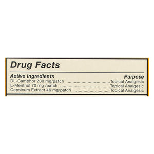 Tiger Balm Pain Relieving Patch Large, 4 Count (Pack of 6) Tiger BalmBuy Supplements Australia