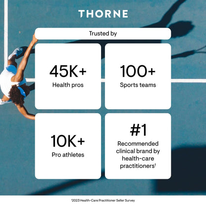 THORNE - Women's Multi 50+ - Comprehensive Daily Multi with Vitamins A, B6, B12, C, D, E, K, Zinc & More - Support Heart, Brain, Bone & Immune Health* - Third-Party Certified - 180 Capsules