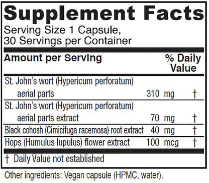 Vitanica - Woman's Passage - Menopause Support - 30 Vegetarian Capsules