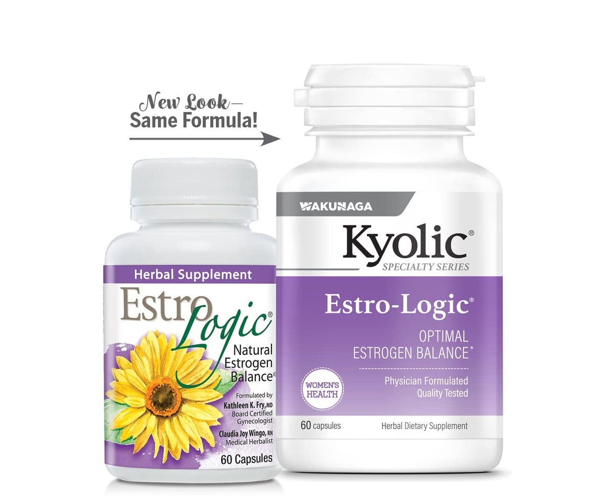 Kyolic Specialty Series, Estro-Logic Optimal Estrogen Balance, 60 Capsules
