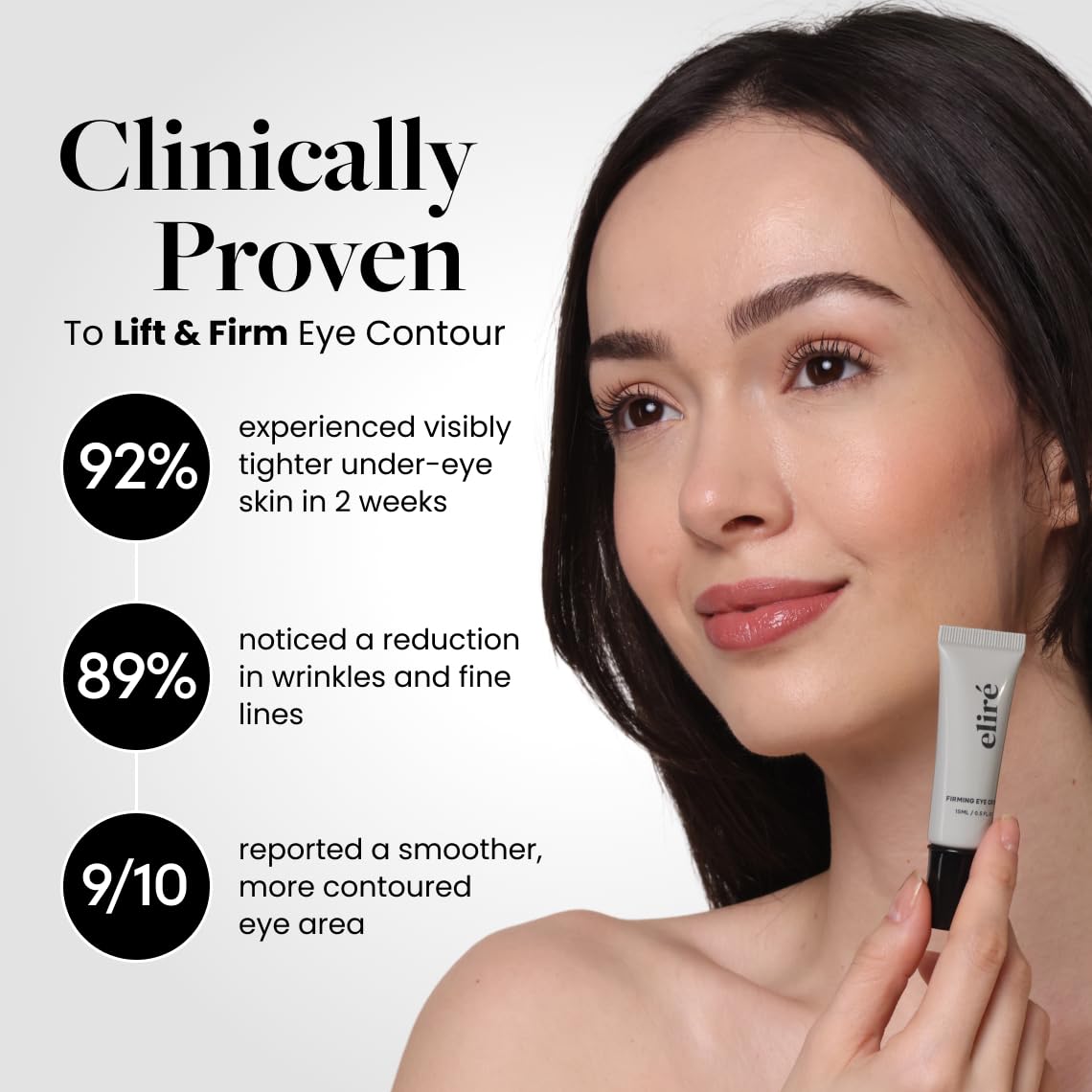 Eliré Firming Eye Cream - Instant Lift & Tightening (15ml)
