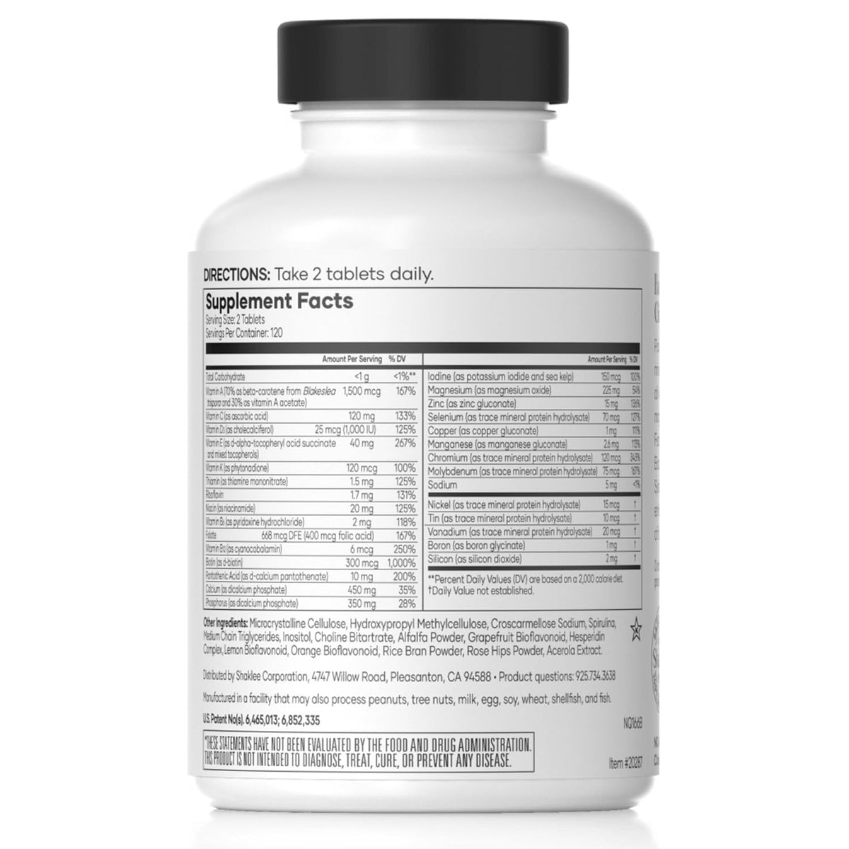 Shaklee - Vita-Lea® Men High Potency Multivitamin - 240 Tablets