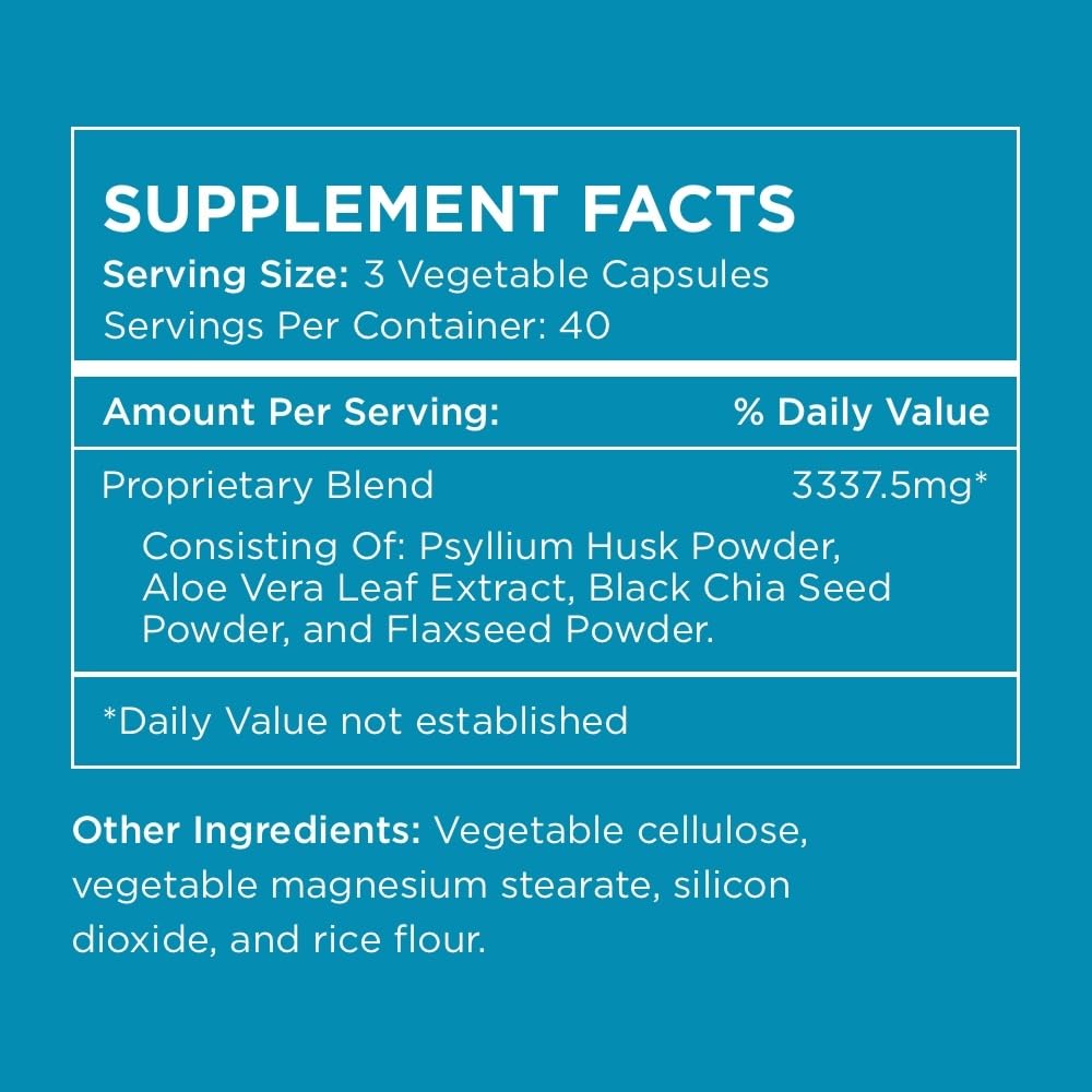 Pure for Men Stay Ready Fiber Extra Strength Supplement | Digestive Regularity | Bowel Movement & Gut Health Support | Vegan Cleanliness | Proprietary Formula | 120 Vegan XL Capsules