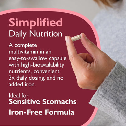 Celebrate Vitamins Bariatric Multivitamin, Iron Free - Post Gastric Bypass & Sleeve Gastrectomy Supplement for Men & Women - Essential Minerals & Vitamins A, B, D & E (270 Capsules)