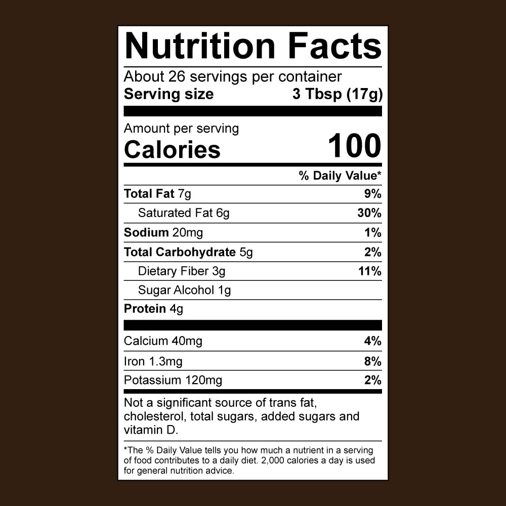 MCT Oil Powder with Acacia Fiber & Collagen Peptides, Chocolate, 16oz