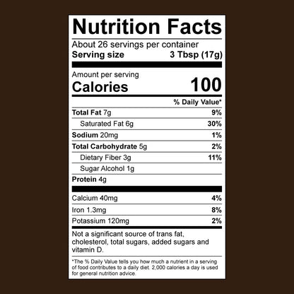 MCT Oil Powder with Acacia Fiber & Collagen Peptides, Chocolate, 16oz