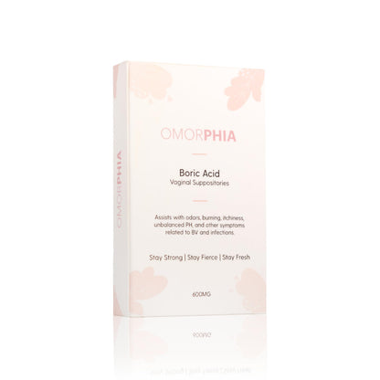 Omorphia Boric Suppositories - Powerful and Effective Approach - Promotes a Healthy Enviroment